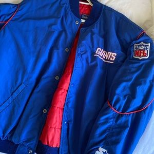 Vintage New York Giants Bomber Jacket